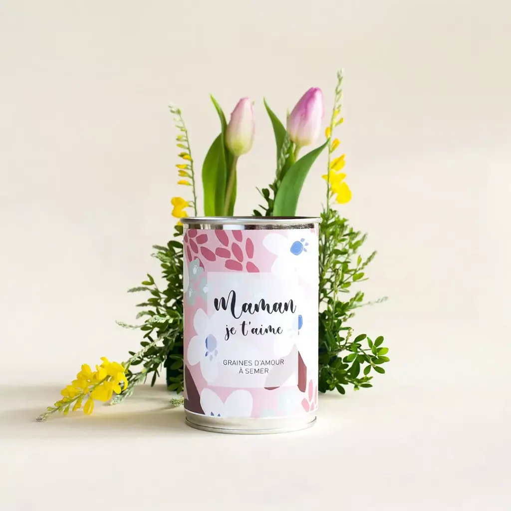 Kit à semer "Maman je t'aime"